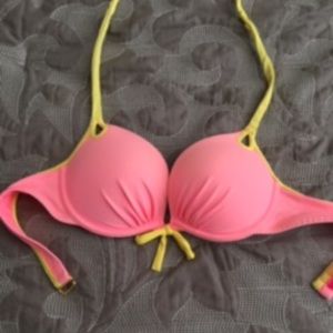 Pink Victoria’s Secret Push Up Bathing Suit Top